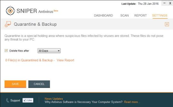 Sniper Antivirus screenshot 2