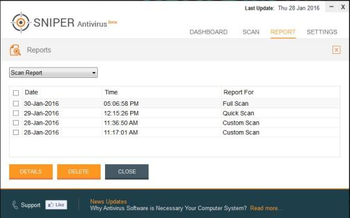 Sniper Antivirus screenshot 3