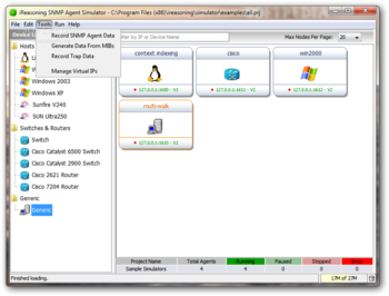 SNMP Agent Simulator screenshot 2