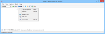 SNMP Data Logger screenshot