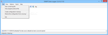 SNMP Data Logger screenshot 2
