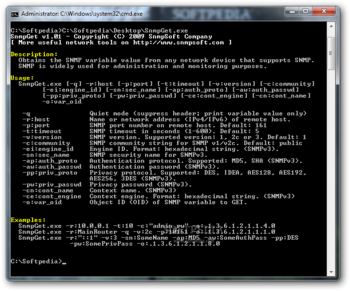 SnmpGet screenshot