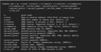 SnmpGet screenshot