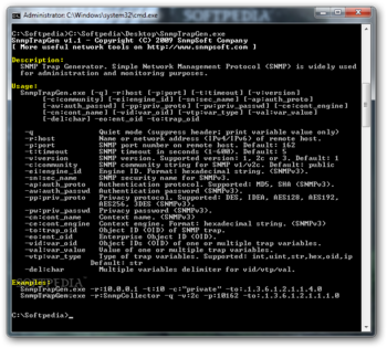 SnmpTrapGen screenshot