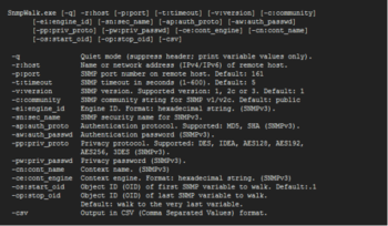SnmpWalk screenshot