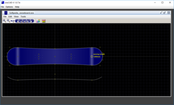 snoCAD-X screenshot