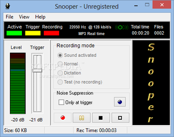 Snooper screenshot