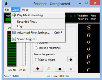 Snooper screenshot 2