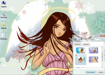 Snow Angels Theme screenshot