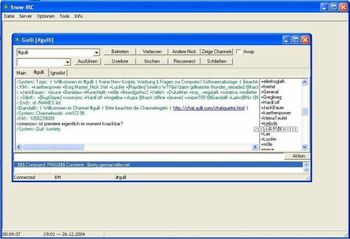 Snow-IRC screenshot 2