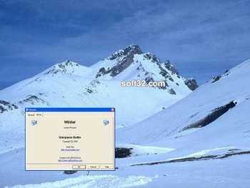 Snow of Winter Screen Saver screenshot 3