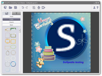 SnowFox Greeting Card Maker screenshot 2