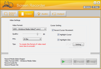 SnowFox Screen Recorder screenshot 2