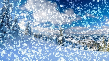 Snowy Desktop 3D Live Wallpaper & Screensaver screenshot