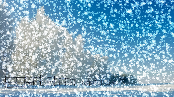 Snowy Desktop 3D Screensaver screenshot