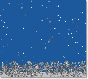 Snowy Desktop Screen Saver screenshot 3