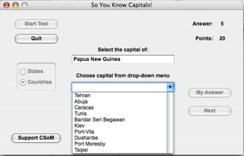 So You Know Capitals screenshot