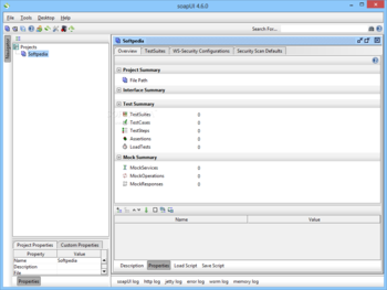 soapUI screenshot