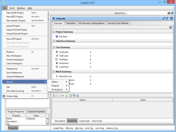 soapUI screenshot 3