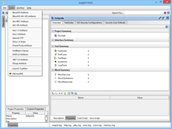 soapUI screenshot 4