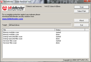 Sober Removal Tool screenshot