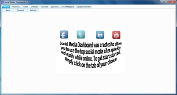 Social Media Dashboard screenshot