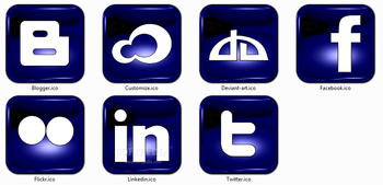 Social Networks Icons screenshot