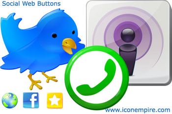 Social Web Buttons screenshot