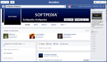 Socializer (formerly Facebook) screenshot