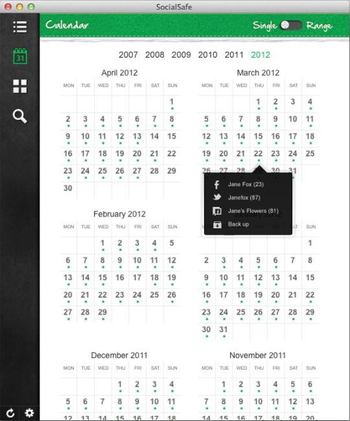 SocialSafe screenshot 2
