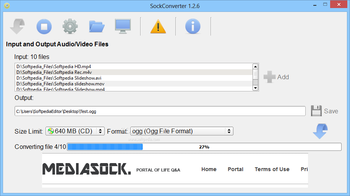 SockConverter screenshot