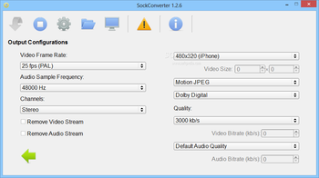 SockConverter screenshot 2