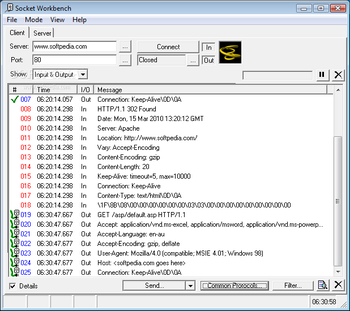 Socket Workbench screenshot