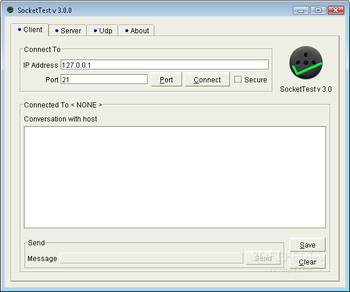 SocketTest screenshot