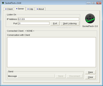 SocketTest screenshot 2