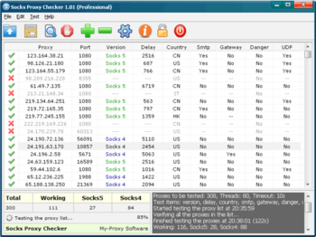 Socks Proxy Checker screenshot