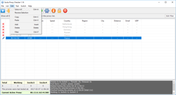 Socks Proxy Checker screenshot 4