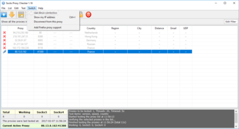 Socks Proxy Checker screenshot 5