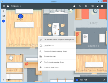 Sococo screenshot 2