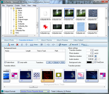 Socusoft 3GP Photo Slideshow screenshot 4