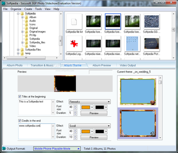 Socusoft 3GP Photo Slideshow screenshot 5