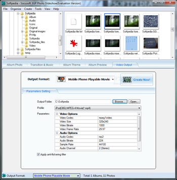 Socusoft 3GP Photo Slideshow screenshot 7