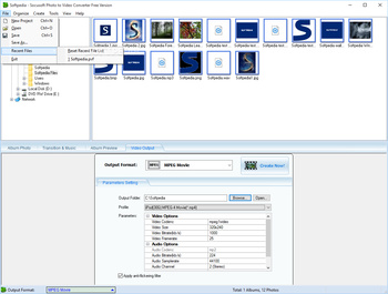 Socusoft Photo to Video Converter Free Version screenshot 5