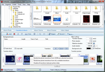 Socusoft Photo to Video Converter Professional screenshot 3