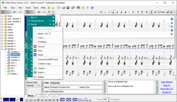 Sofeh Music Studio screenshot 2