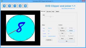 Sofonesia DVD Clipper and Joiner screenshot