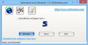 Sofonesia Icon Extractor screenshot