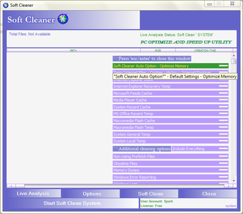 Soft Cleaner screenshot