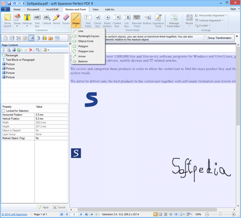 soft Xpansion Perfect PDF Editor screenshot 10
