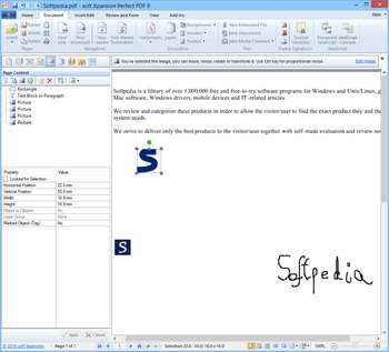soft Xpansion Perfect PDF Editor screenshot 3